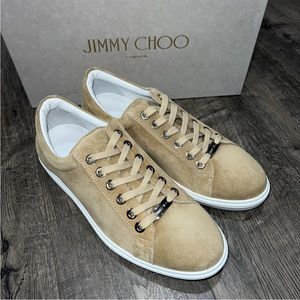 Jimmy Choo Cash Sand Sneakers Men 43/ 10